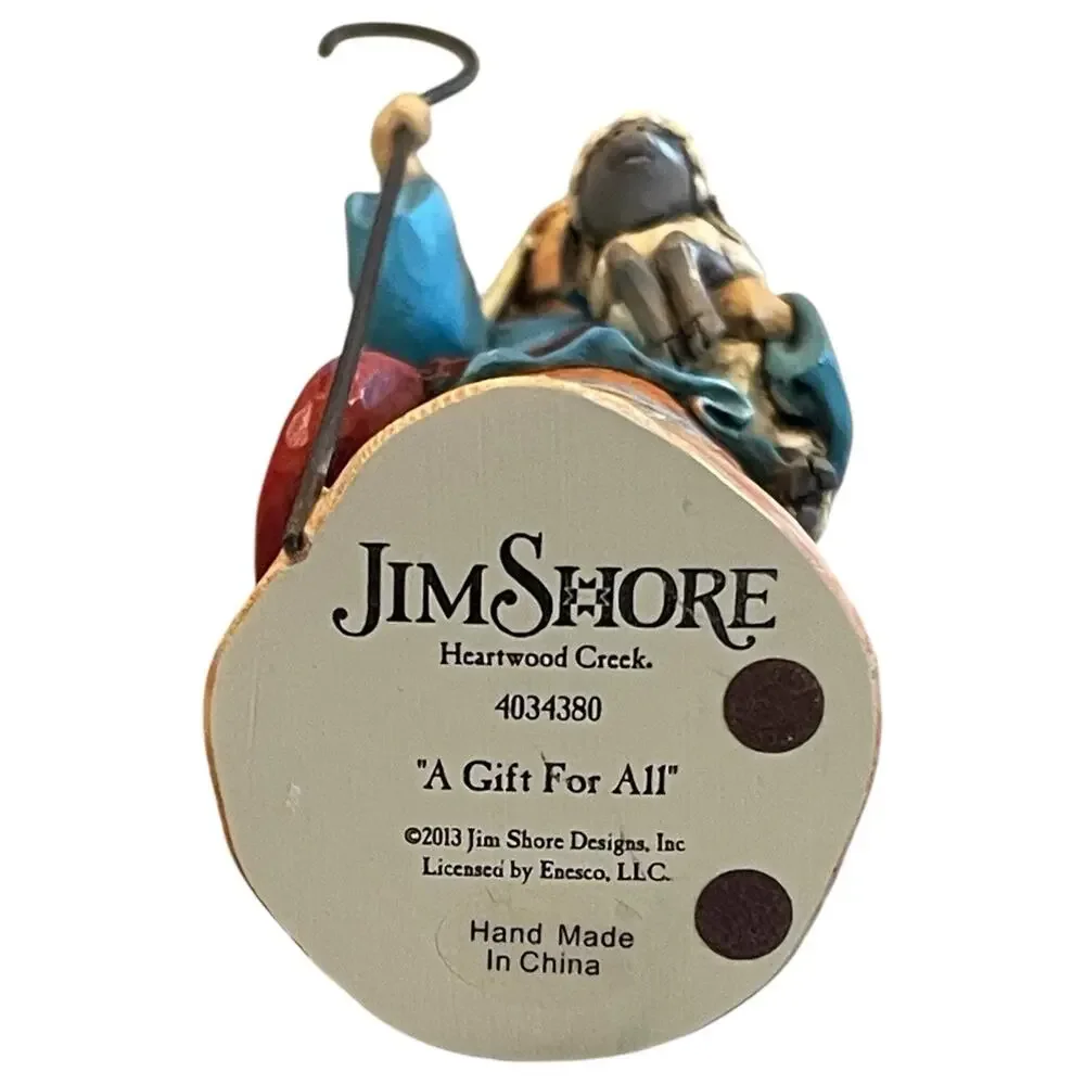 Jim Shore Heartwood Creek “A Gift For All” 4034380 6-Pc Mini Nativity Set 2013